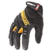 Ironclad Performance Wear SuperDuty Gloves, Large, Black/Yellow, 1 Pair SDG204L